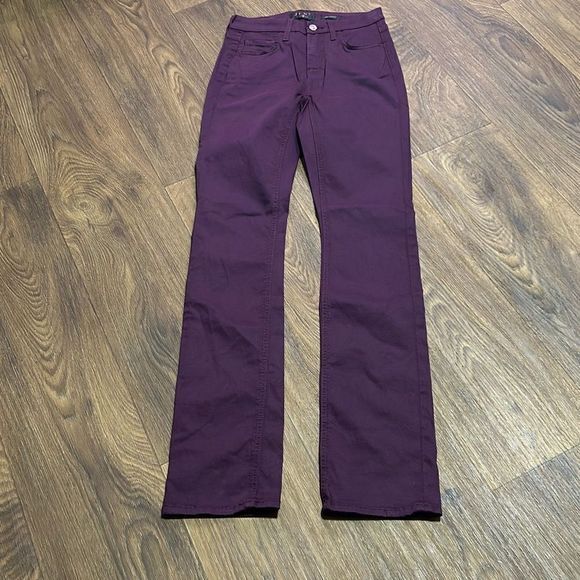 Jen7 by 7 For‎ All Mankind Sateen Slim Straight Leg Jeans - Picture 1 of 7